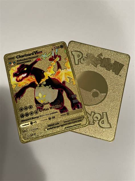 official metal pokemon cards